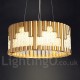 LED Modern / Contemporary Ceiling Lights Copper Plating Pendant Light for Living Room, Study, Bedroom, Kitchen, Dining Room, Bar