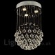 3 Light Modern LED Crystal Ceiling Pendant Light Indoor Chandeliers Home Hanging Down Lighting Lamps Fixtures