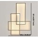 LED Modern /Comtemporary Alumilium Painting Ceiling Light Flush Mount Wall Light with Remoter Dimmer for Living Room Bed Room