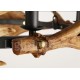 6 Light Rustic Ring Antler Chandelier for Living Room, Dining Room, Bedroom, Shop, Cafes, Bar