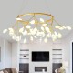 Luxury Post-modern Round Fireflies Chandelier Study Bedroom Dining Room Living Room Corridor Hallway Showroom Hotel Room Villa C