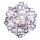 Modern Light Source Three Color Switching Flush Mount Ceiling Lights Study Room/Office Bedroom Dining Room Living Room Showroom 