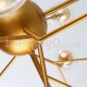 Nordic Postmodern Molecular Bubble Chandelier Living Room Bedroom Dining Room Study Glass LED Chandelier