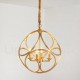 Pure Brass Rustic / Lodge Nordic Style Pendant Light for Living Room, Study, Kitchen, Bedroom, Dining Room, Bar, Corridor, Cloak
