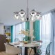Nordic New Fashion Gold/Silver Chandeliers Living Room Dining Room Villa