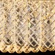 LED Crystal Pendant Lights Lighting Modern 2 Rings Three Sides K9 Crystal Indoor Ceiling Lights Lamp Fixtures