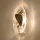 Nordic Crystal Wall Sconces Living Room Study Bedroom Bedside Aisle Living Room Background Wall LED Light