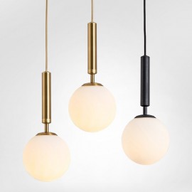 Modern / Contemporary Pendant Light with Glass Shade